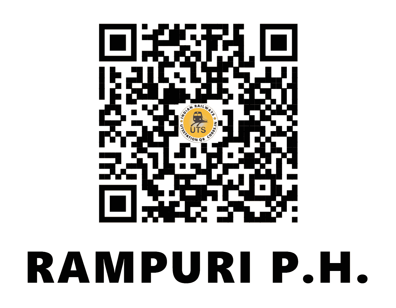 UTS QR Code for RAMPURI P.H. - RAMP - SB (MADHYA PRADESH)
